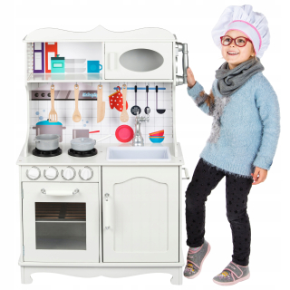 Kinderplay Big drevená kuchynská linka pre deti LED