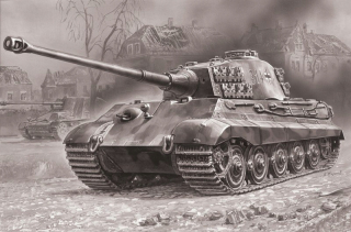 Kingtiger Hensche L Sd.Kfz.182
