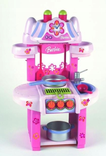 KLEIN 9588 Barbie kuchynka s príslušenstvom 75 cm