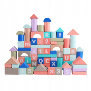 Stavebnica - Bloky 100 Pastel PCS DSQXS-9139