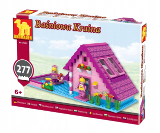 Stavebnica - Balance Blocks Kraina Willa Cottage 277 Elem Human