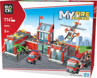 Stavebnica - Blocks Blocks Fire Brigade Fire Service 774EL