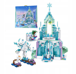 Elsa Frozen - Mrazené bloky Elsa Land Anna Olaf Zamek 848