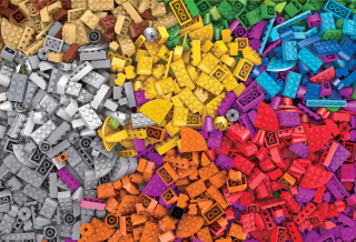 Stavebnica - KLOKSY CREATIVE BLOCKS CLASSIC 500 EL veľmi veľký