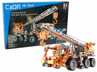 Stavebnica - BLOCKS stavebný žeriav TRUCK CADA