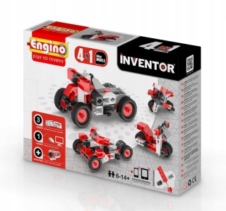 Stavebnica - Stavebné bloky Engino Inventor 4in1 Vozidlá