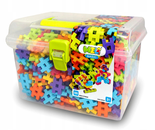 Stavebnica - STAVEBNÝ KAMENE MELI TRAVEL BOX - 500 EL. HIT