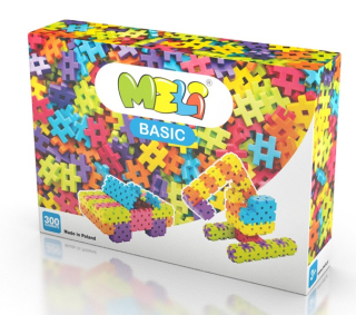 Stavebnica - STAVEBNÝ KAMENE oblátky MELI BASIC 300el