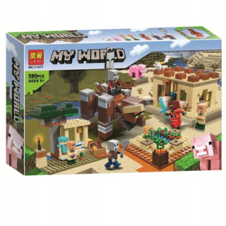 Minecraft  - BLOCKS LARI nájazd vkladateľov 580 prvkov