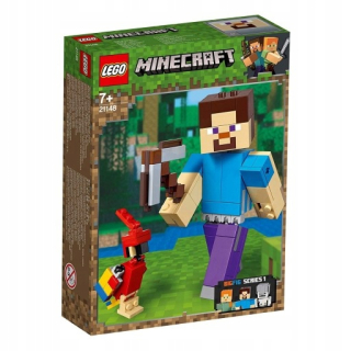 Minecraft  - Vankúšiky LEGO 21148 Minecraft Steve - rýchlu dopravu