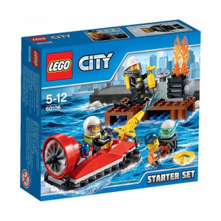 Stavebnica - Lego City 60106 blokuje hasiči Starter Kit