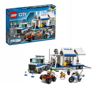 Stavebnica - Mobilné veliteľské centrum LEGO City Bricks 374 kusov