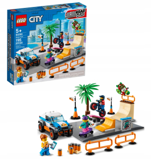 Stavebnica - Lego City skatepark bloky 195pcs.