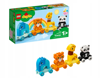 Stavebnica - Lego Duplo Vlak so zvieratami 15ks.