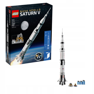 Stavebnica - Lego bloky NASA APOLLO Saturnv 1M 1969