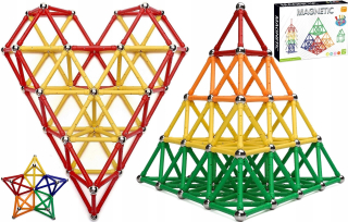 Stavebnica - Magnetická stavebné bloky 120 El Magnetic