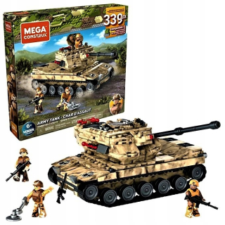 Stavebnica - MEGA BLOCKS Construx Matela 339 tankových !!!