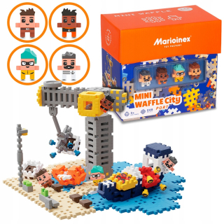 Stavebnica - MINI BLOCKS oblátky 248 prístavné mesto EL. MARIOINEX