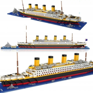 Stavebnica - Tehly Model lodi Titanic 1860 Pads z Poľska