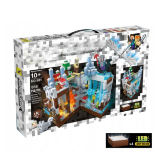 Minecraft - MINEcraf Mountain jaskyne s Labo LED 866el