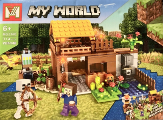 Minecraft  - My World Blocks City Cottage 314 Ele. Minecraft