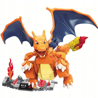 Pokémon - POKEMON BLOCKS anime CHARIZARD DIY pokémoni
