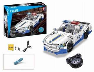 Bloky R / C policajné auto CADA TECHNIC