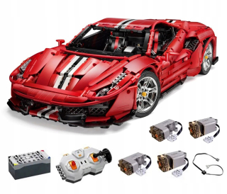 Stavebnica - BLOCKS CAR TECHNIC FERRARI CADA 3187 El. RC