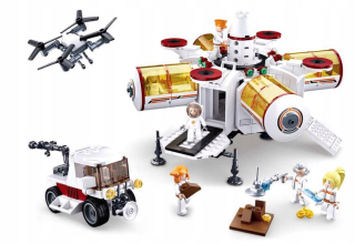 Stavebnica - BLOCKS Sluban MARS MOON BASE STATION SPACE 733