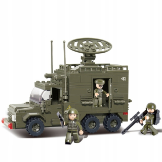 Stavebnica - Sluban blokuje kamión radar armáda armáda 231el