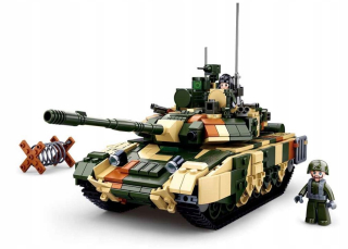 Stavebnica - Sluban tehly ruský tank T-90 MS Army 758el