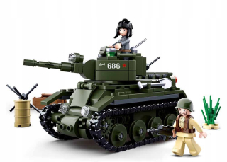 Stavebnica - DOŠTIČKY Sluban tanku T-34 ORE sovietskej armáde