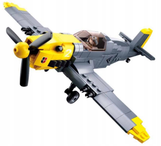 Stavebnica - Sluban Blocks Fighter Bf109 Lietadlo Army 289el