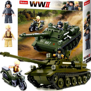 Stavebnica - Klocki Army Tank SU-85 Destroyer / Lego Cobi