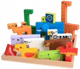 VESTY PETS MONTESSORI Drevený logická hra
