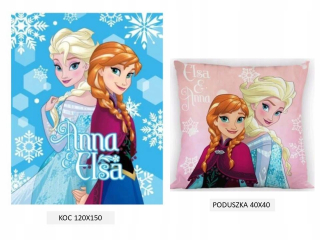 Prikrývka, prehozy na posteľ - Prikrývka zmrznutá 120x150+vankúš polárne ľadu