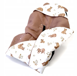 Prikrývka, prehozy na posteľ - Prikrývka na vafle pre dopravné nosiča letné swaddle