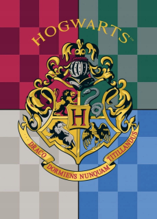Prikrývka, prehozy na posteľ - Polárna polárna prikrývka Harry Potter 100x140 cm
