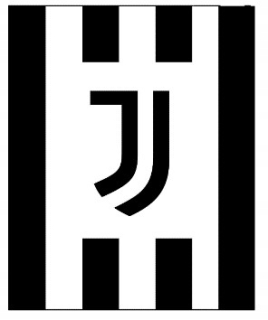 Prikrývka, prehozy na posteľ - Polárna polárna prikrývka Juventus F.C.