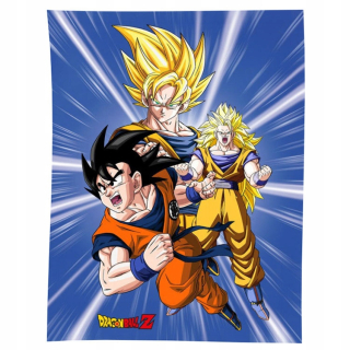 Prikrývka, prehozy na posteľ - Dragon Ball DeCet s 130 cm x 170 cm (049795)