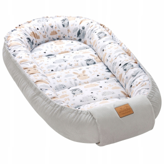 Hniezdo pre bábätko - Kerstin Cocoon Baby hniezdo matraca