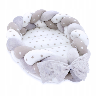 Hniezdo pre bábätko - Detská koketová soket playpen 45x75