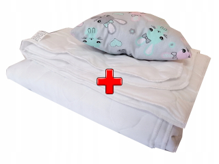 Detský paplón - Letná prikrývka 140x180 Svetlo pre lato-solidnu+zadarmo
