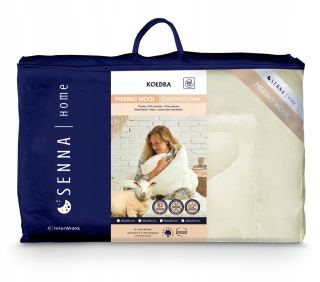 Detský paplón - Merino vlna 155x200 prikrývka 2,1 kg zima - hrubá
