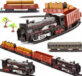 Elektrický vlak Train Locomotive vozy