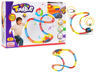 Roller Coaster Basic 360 front. Vlak + stopy