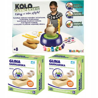 Na hrnčiarsky kruh íl 2,4 kg VIANOČNÉ CREATIVE