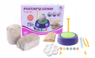 hrnčiarskom kruhu zo škvŕn od ílu ílových + 1,5 kg