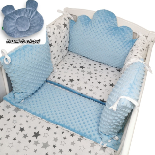 Detský set paplón, vankúš - Sada pre chránič podložky 7el