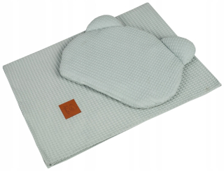 Prikrývka, prehozy na posteľ - Sada prikrývok 75x100 Teddy Waffle Summer Drive D